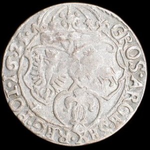 Srebro (Ag) Średnica: 25 mm Waga: 3,82 g NOWOŻYTNE MONETY POLSKIE ZYGMUNT III WAZA (1587-1632) Szóstak koronny - 16...