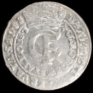 Srebro (Ag) Średnica: 31 mm Waga: 7,03 g NOWOŻYTNE MONETY POLSKIE JAN KAZIMIERZ (1648-1668) Tymf - 1665 AT Mennica:...