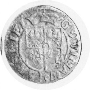 Srebro (Ag) Średnica: 19 mm Waga: 1,10 g NOWOŻYTNE MONETY ZWIĄZANE z POLSKĄ PRUSY LENNE JERZY WILHELM (1619-1640) P...