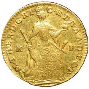 1 Dukat 1751, Fr.180 (74), Au, w. 3,44 g