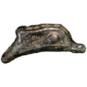 Delfinek, V - pocz. IV w p.n.e, dł. 20 mm