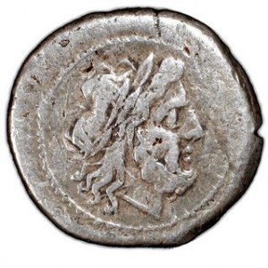 Wiktoriat, po 211 p.n.e, Syd.83, Sear RC 49 w.3,17 g , Ø 18 mm