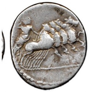 Denar anonimowy, 86 p.n.e, Seaby RC 226, w.3,71 g, Ø 18 mm
