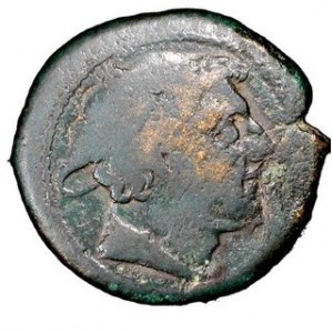 Semiuncja, 217-215 p.n.e. Syd.87 Sear RC 620, w. 6,07g, Ø 21 mm