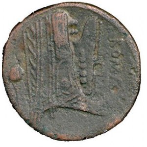 Uncja, ok. 217-215 p.n.e., Syd.86, Sear RC 615 w.11,89 g, Ø 24 mm