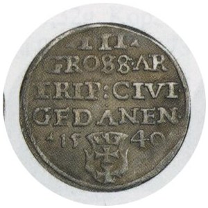 Trojak 1540, waga 2,58g, Kop. 7334 R3, CNG 73a