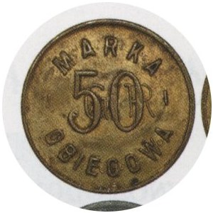 20 + 50 Groszy b.r., Bart. 38