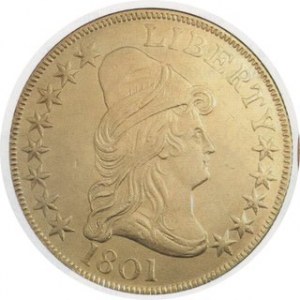 10 Dollars 1801, KM 30