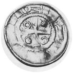 Trio of Early Denars. ND (968-1012) AR Broad Bishops Denar (1.68 gm) (21.4mm) Posen Mint....