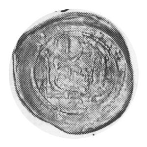ND (c.l220). AR Denar (0.27 gm) (16mm). Cracow Mint. Facing bishop between twin towers SCS VENCESLAVS...