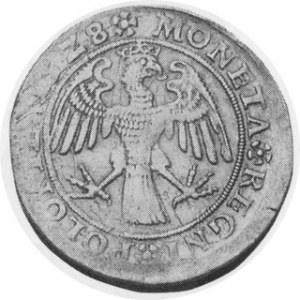 1528. AR Trojak (3 Grosze). Cracow Mint. Very bold Renaissance portrait of Sigismund right / Eagle with head right....