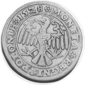15Z8. AR Trojak (3 Grosze). Cracow Mint. Wonderful crowned portrait right / Eagle with head left. Gum. 493; Kop....