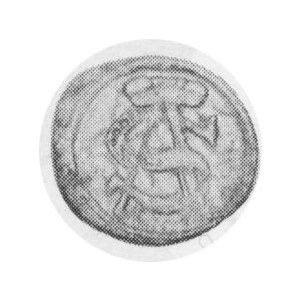 Lithuania. 1546. Obol (1/2 Denar). Vilna Mint. Crowned monogram / Columns in shield. Gum. 588 (R); Kop. 3198 (R8);...