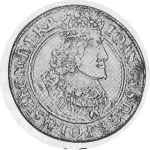 Thorn. 1649. Gold Ducat. Thorn Mint. Crowned and armored bust right / Angel over city arms, G - R to sides. Gum....
