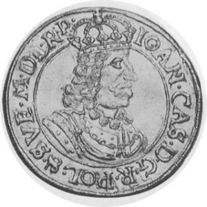 Thorn. 1663. Gold 2 Ducats. Thorn Mint. Crowned and armored bust right / Angel over arms, HD - L to sides. Gum....