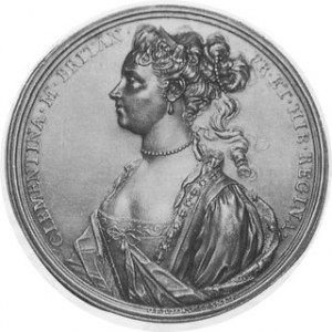 Italy. 1719. AR Medal (47.2mm), by Otto Hammerani. Struck in Rome. On flight of Clementina Sobieska from Insbruck, Austr...