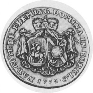Netherlands. 1772 AR Medallic Private 2 Ducats (22.5mm). Struck in the town of Borklo,...
