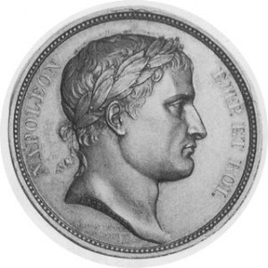 France. 1807. AR Medal, by Droz and Brenet. In memory of the French Army passing the river,...