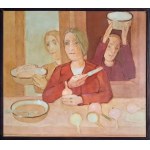Kiejstut Bereźnicki (1935), Scena kuchenna, 2004