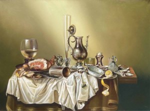 Volodymyr Mardashov (1970), Holenderska martwa natura, 2024