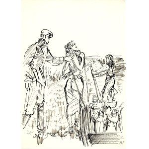 Antoni UNIECHOWSKI (1903–1976), Warsaw Milkmaids (103)