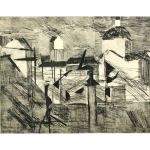 Edmund PIOTROWICZ (1915–1991), New Town Square, 1960 (141)