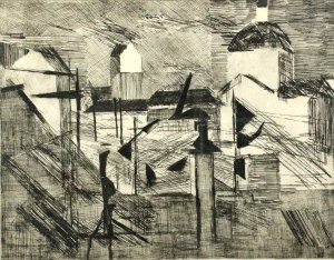 Edmund PIOTROWICZ (1915 - 1991), Rynek Nowego Miasta, 1960 (141)