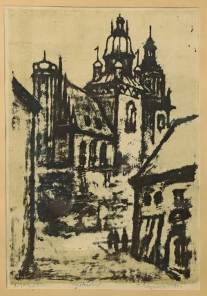 Tadeusz ŁAPIŃSKI (1928-2016), Wawel, 1955 (154)