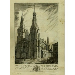Jerzy HOPPEN (1891–1969), Poznań Cathedral, 1948. Cegiełka (169)