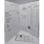 Diamond natural diamond 3.57 ct Gem Antwerp certificate