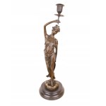Bronze candle holder