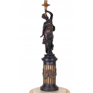 Bronze candlestick