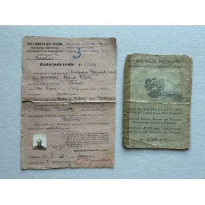PSZnZ, 2 dokumenty żołnierza Brygady Spadochronowej