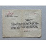 PSZnZ, soubor 6 dokumentů o bývalém seržantovi Franciszku Zarzeckém