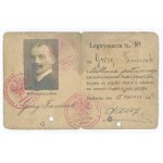 IIRP, identification card of an officer of the Silesian Customs Guard—a rarity