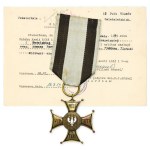 IIRP, award of the Order of Vitruti Militari for the 1939 campaign, along with the Cross—17th Uhlan Regiment