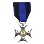 PSZnZ, Virtuti Militari Cross, 5th Class, awarded posthumously, silver, II Corps in Italy
