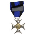 PSZnZ, Virtuti Militari Cross, 5th Class, awarded posthumously, silver, II Corps in Italy
