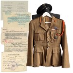 PSZnZ, a unique collection of memorabilia belonging to a lieutenant from the 1st Armored Regiment of the 1st Armored Division