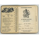 PSZnZ, a 1946 Polish calendar for an officer of the Air Force Command