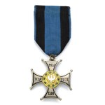 PSZnZ, Virtuti Militari Cross, 5th Class, along with the certificate of award