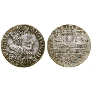 Poland, trojak, 1593, Malbork