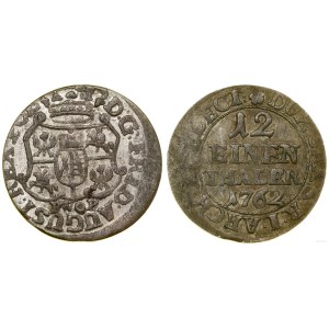 Poland, dwugrosz (1/12 thaler), 1762 FWôF, Leipzig