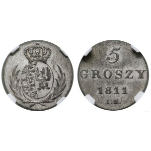 Poland, 5 groszy, 1811 IS, Warsaw