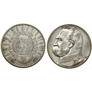 Polonia, 10 zloty, 1934 S, Varsavia