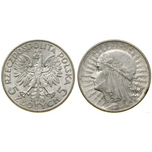 Poland, 5 zlotys, 1933, Warsaw