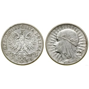 Poľsko, 2 zloté, 1933, Varšava