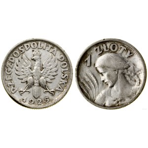 Polonia, 1 zloty, 1925, Londra