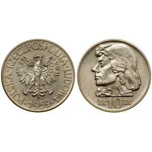 Poland, 10 zlotych, 1959, Warsaw.