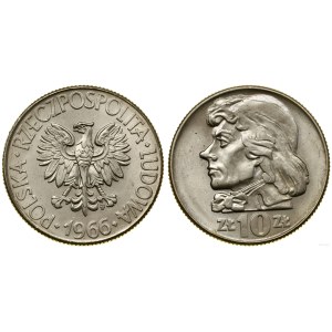 Poľsko, 10 zlotých, 1966, Varšava